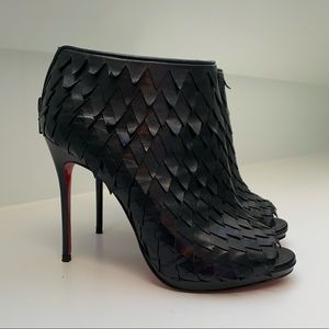 Christian Louboutin Diplonana Black Bootie